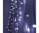 Rideau lumineux 240LED IP44 4M - câble transparent - Blanc Froid 6000K - 8000K
