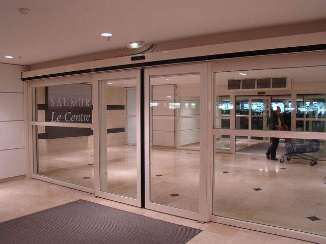 Porte automatique coupe-feu (EI60) DAS