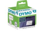 Dymo - Étiquettes d'expédition/badge nominatif - Blanc 101x54mm - 220 étiquettes/rouleau - Papier recyclable