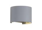 Applique Murale LED 6W IP54 Forme Arrondie - Blanc Chaud 2300K - 3500K / Gris