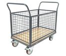 Chariot 4 Dossiers Grillagés 1146x613 Mm - 500 Kg - Roues Pu