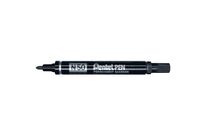 Pentel - Marqueur Permanent N50 Noir Pointe Ogive 1.5mm Aluminium