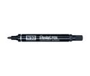 Pentel - Marqueur Permanent N50 Noir Pointe Ogive 1.5mm Aluminium