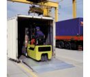 Pont de chargement acier/alu pour container 7300 kg