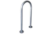 Manutan Expert - Support Vélo Arceau Acier Gris 2 Places - Résistant Brouillard Salin 200h - Garantie 10 Ans