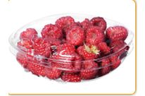 Emballages plastiques: boite petit fruits