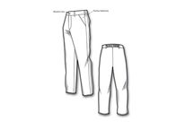 Pantalon homme sans pinces standard