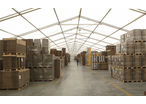 Structure modulaire pour entreposage de marchandises