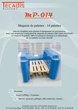 Basculeur / retourneur de palettes