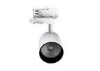 Spot LED sur Rail Blanc Triphasé 24W 36° TRIAC Dimmable - Blanc Neutre 4000K - 5500K