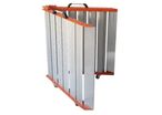 Rampe d'accès pliable PMR en alu