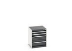 Armoire à tiroirs CUBIO - Hauteur 600 mm