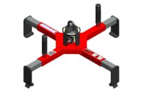 Pince à fûts automatique 4 points pour fûts métalliques/plastique à rebord ATEX | MANUSTOCK