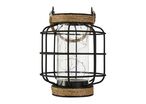 Lanterne Déco en Métal avec Microleds 17cm
