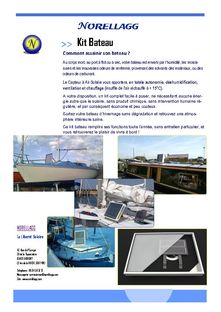 Capteur à Air Solaire SolarVenti - Kit Bateau - Dossier Technique