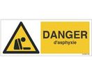AVERTISSEMENT DE DANGER - Signal DANGER D'ASPHYXIE