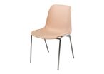 Chaise coque coloris beige