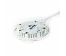 Downlight Dalle LED 6W Extra Plate Ronde BLANC - Blanc Chaud 2300K - 3500K - Blanc Neutre 4000K