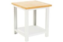 Bott - Établi Fixe Cubio - L750xP750xH840 mm - Plateau Hêtre Massif 40mm - Gris Clair - Robuste et Durable