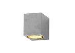 Applique Murale LED IP44 Rectangle pour Ampoules GU10 - Gris