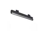 Spot LED sur Rail Linéaire Triphasé 60cm 30W Noir Garantie 5 ans - Blanc Neutre 4000K - 5500K