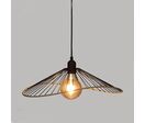 Suspension Métal Noir 45 cm pour ampoule E27