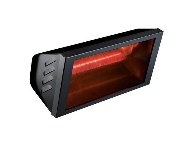 Chauffage radiant industriel noir HELIOS IRK - STAR PROGETTI