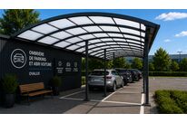 OMBRIÈRE DE PARKING ET ABRI VOITURE OVALUX