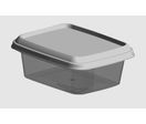 Boite rectangulaire en plastique injecté operculable pour vos margarines, yaourts, produits laitiers, fruits, légumes, plats préparés...
