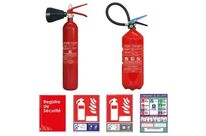 Pack extincteurs + signalétique