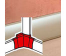 Dérivation d'angle - pour plinthe Céliane finition titane 82,5x12,5 mm  Legrand 