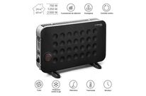 Convecteur soufflant design électrique monophasé noir TCH 25 E - TROTEC