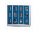 Casier métallique 12 cases | Plexiglas