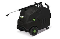 Nettoyeur haute pression à eau chaude pour les professionels avec mode vapeur - pression de travail 185 bar - 840 L/h - 110°C - 6,5 kW 400 V Cleancraft HDR-H 90-20