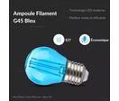Ampoule LED E27 Filament 2W G45 - Vert