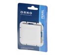Interrupteur Mural Simple Encastré 10A - Blanc mat