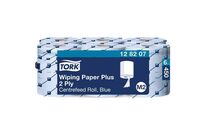 Tork - Bobine Essuyage Bleu 2 plis 157.5m - Usage Alimentaire - Éco-responsable