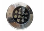 Spot Extérieur Encastrable LED IP65 220V Sol 12W 60° - Blanc Chaud 2300K - 3500K