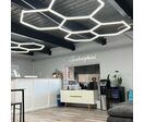 Kit 5 éclairages LED Hexagonal 156W - 110lm/W - Blanc Chaud 2300K - 3500K