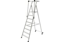 Tubesca-Comabi - Escabeau Haute Sécurité Magnum 3 - 8 Marches - Aluminium - 150 kg - Accès 3.90m