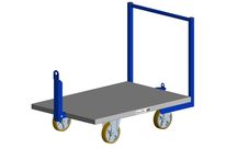 Chariot de manutention sur-mesure - Base roulante à timon arrière