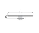 Applique Murale LED SMD 9W IP44 Chrome