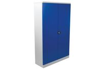 Manutan Expert - Armoire pour outillage démontable - 1950x1200x421mm - Gris/Bleu - 250kg Charge Maxi - Acier