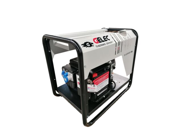 Groupe électrogène diesel mobile 4,5 kVA monophasé à moteur YANMAR | GELEC ENERGY