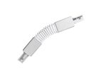 Connecteur flexible pour Rail Triphasé Blanc