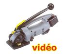 Combiné à batterie BHC 2300 MK2 de Signode pour feuillard plastique