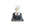 Support Spot GU10 IP65 Carré 82mm - Blanc
