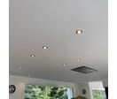 Pack de  5 - Downlight Dalle LED 6W Extra Plate Ronde - Blanc Froid 6000K - 8000K / Aluminium