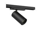 Spot LED sur Rail COB Triphasé 10W 36° - Blanc Chaud 2300K - 3500K / Noir