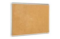 Manutan Expert - Panneau d'affichage en liège 60 x 90 cm - Cadre aluminium - Idéal Lean Management - Garantie 10 ans